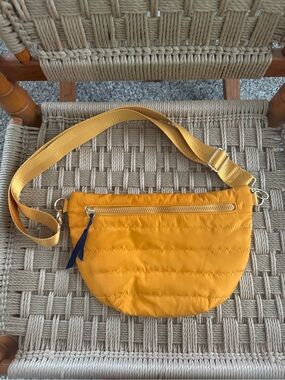Jolie Puffer Sunflower Quilted Crossbody Bag